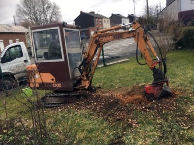 rognage, enlèvement souche arbre